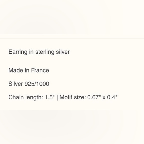 COPY - Hermes Silver  Farandole Earrings - Picture 8 of 17